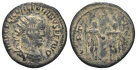 Valerian I. (253-254 AD) BI Antoninianus. Antioch. Weight 3,89 gr - Diameter 17 mm