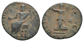 Maximinus II. (310 AD). Follis. Antioch. artificial sandpatina. Weight 1,06 gr - Diameter 11 mm