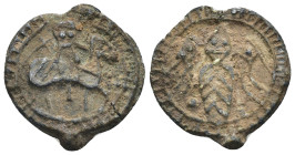 Byzantine Empire. lead seal. Weight 2,99 gr - Diameter 18 mm