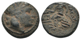 Seleucid Kingdom. Antiochos III. the Great. (223-187 BC). Bronze Æ. Antioch. artificial sandpatina. Weight 3,87 gr - Diameter 12 mm