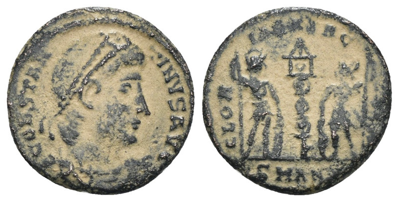 Constantinus I. (306-337 AD). Æ Follis. Antioch. Obv: CONSTANTINVS MAX AVG. pear...