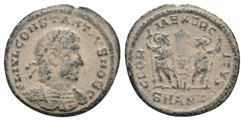 Constantinus I. (306-337 AD). Æ Follis. Antioch. Obv: CONSTANTINVS MAX AVG. pear...