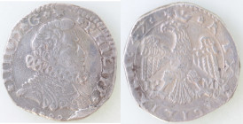 Messina. Filippo IV. 1621-1665. 4 tarì 1647. Ag. MIR 355/18. Peso gr. 10,29. Diametro mm. 29. BB. Corrosioni. (0824)