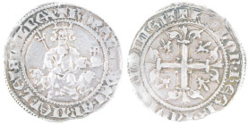 Napoli. Roberto d'Angiò. 1309-1343. Gigliato. Ag. MIR 28. Peso gr. 2,87. Diametro mm. 26. BB. Imitazione d'epoca. (0824)