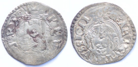 Napoli. Carlo V. 1516-1556. Cinquina. Ag. Mag. 72/1. Peso gr. 0,67. Diametro mm. 17,50. BB+. R.