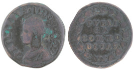 Napoli. Filippo IV. 1621-1665. Pubblica 1622. Ae. Mag. 43. Peso gr. 14,33. Diametro mm. 33. qBB. R.