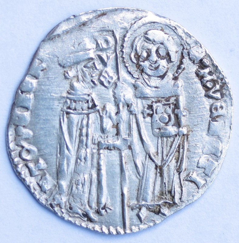 Zecche Italiane. Venezia. Antonio Venier. 1382-1400. Grosso. Ag. Paol. 2. Peso g...