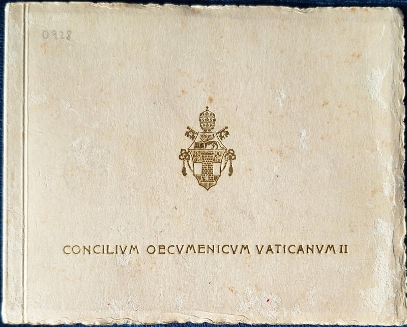 Vaticano. Giovanni XXIII. Serie Divisionale con 8 Valori Nominali. 1962. Concili...