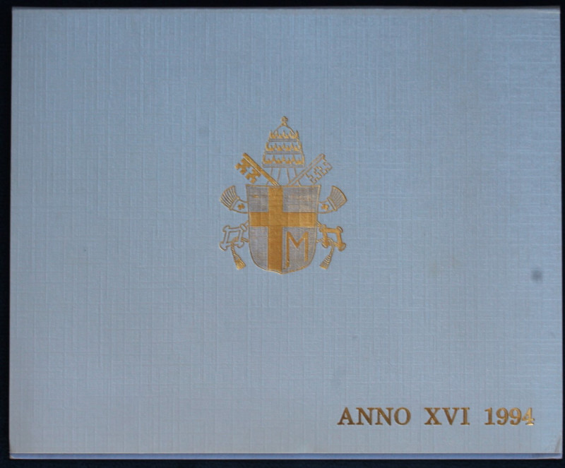 Vaticano. Giovanni Paolo II. 1978-2005. Serie divisionale 1994. Anno XVI. Confez...