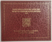 Euro. Vaticano. Francesco. 2013-Regnante. 2 Euro 2021. VII Centenario della Morte di Dante Aligheri. In folder. FDC. (0724)