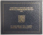 Euro. Vaticano. Francesco. 2013-Regnante. 2 Euro 2022. 25°Anniversario della Morte di Madre Teresa di Calcutta. In folder. FDC.  (0724)