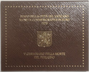 Euro. Vaticano. Francesco. 2013-Regnante. 2 Euro 2023. V Centenario  della Morte del Perugino. In folder. FDC. (0724)