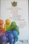 Euro. San Marino. 2 Euro 2008 Anno europeo del dialogo interculturale. FDC. In blister. (0724)