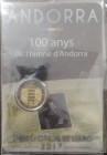 Euro. Andorra. 2 Euro Coincard 2017. Inno Andorra. FDC. (0724)