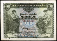 1906. 100 pesetas. (Ed. B97a) (Ed. 313a). 30 de junio. Serie B. MBC.