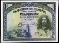 1928. 1000 pesetas. (Ed. C8) (Ed. 357). 15 de agosto, San Fernando. S/C-.