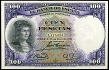 1931. 100 pesetas. (Ed. C11) (Ed. 360). 25 de abril, Fernández de Córdoba. S/C.