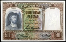 1931. 500 pesetas. (Ed. C12) (Ed. 361). 25 de abril, Elcano. S/C-.