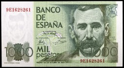 1979. 1000 pesetas. (Ed. E3b var) (Ed. 477b). 23 de octubre, Pérez Galdós. Serie 9E. S/C.