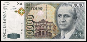 1992. 10000 pesetas. (Ed. E11a) (Ed. 485a). 12 de octubre, Juan Carlos I. Serie 1R. S/C.