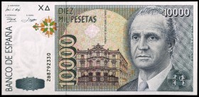 1992. 10000 pesetas. (Ed. E11a) (Ed. 485a). 12 de octubre, Juan Carlos I. Serie 2B. S/C.