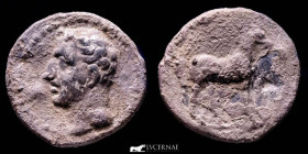 Carthaginians in Hispania Silver 1/4 Shekel 1,80 g. 14 mm Carthage 218-209 B.C. Good very fine (MBC+)