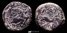 Gades bronze Quadrans 3.04 g. 15 mm. Gades (Cadiz) 100-20 B.C. Good very fine (MBC)