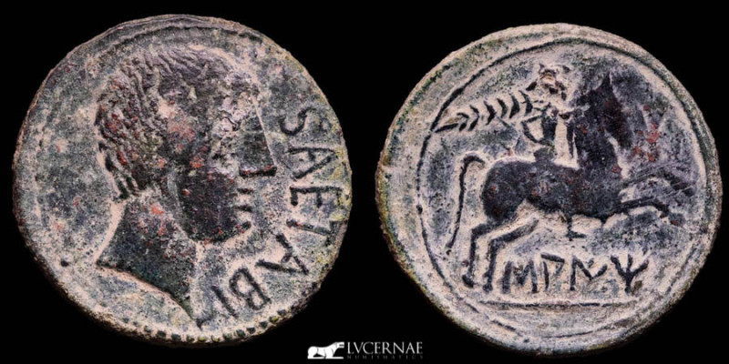 Ancient Hispania, Saiti (Játiva, Valencia). Bronze As (16,77 g, 29 mm), minted b...