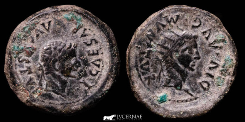 Ancient Hispania - Tiberius (14 BC-36 AD). Tarraco (Tarragona), Minted in Agustu...