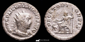 Valerian I Silvered Billon antoninianus 3,71 g., 22 mm. Antioch 253-260 Good very fine