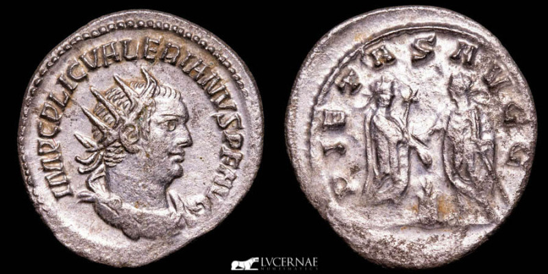 Roman Empire - Valerian I (253-260 A.D.) Silver antoninianus (). Rome mint. 1st ...