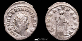 Valerian I Silver Antoninianus 3,59 g, 24 mm Milan 258 A.D. Good very fine condition