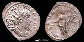 Postumus Silvered Billon Antoninianus 3,16 g., 23 mm. Treveri 260-269 A.D. Good very fine