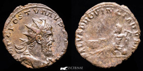 Postumus Silvered Bronze Antoninianus 2,73 g., 21 mm. Treveri 260 AD gVF