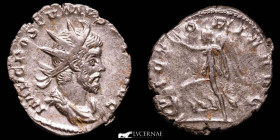 Postumus Silvered Billon Antoninianus 3,29 g., 23 mm. Trier 260-269 AD. Good very fine