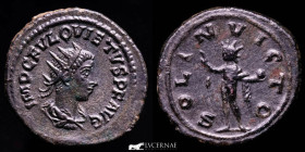 Quietus Antoninianus 3.70 g, 23 mm Samosata 260-261 A.D. Good very fine