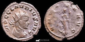 Claudius II Gothicus Silvered Bronze Antoninianus 2,73 g., 22 mm. Rome 268 A.D. Good very fine