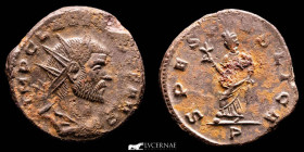 Claudius II Bronze Antoninianus 3,96 g., 19 mm. Mediolanum 268-270 AD gVF