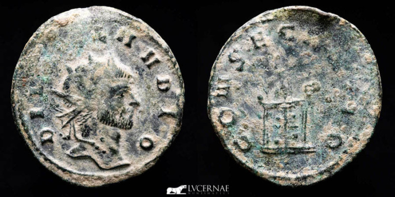 Roman Empire - Claudius II, Divus + 270 A.D. - AE Antoninianus. (3,00 g., 23 mm....