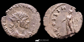 Quintillus Silvered Bronze Antoninianus 2,42 g. 21 mm Rome 270 A.D. Good very fine