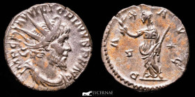 Victorinus Silvered Bronze Antoninianus 3,30 g., 18 mm. Colonia 269 AD Near extremely fine