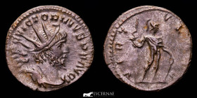 Victorinus Æ Bronze Antoninianus 2,41 g., 20 mm. Trier 269-271 AD Near Extremely fine