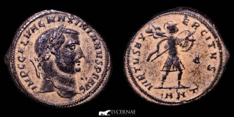 Roman Empire - Galerius Maximianus (305-311 AD). Large Bronze Follis (6.38 g. 24...