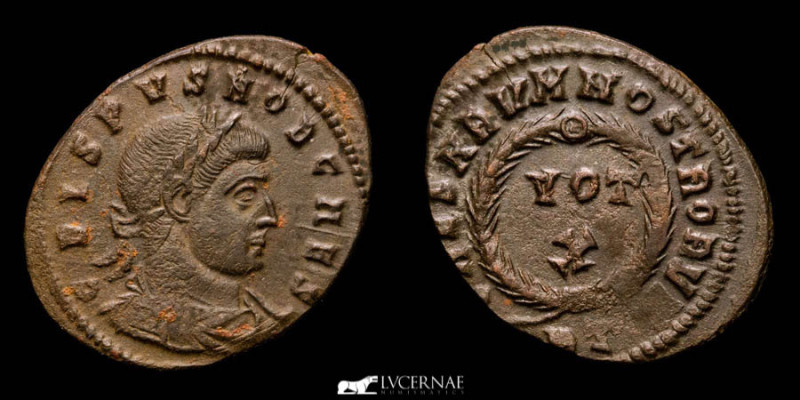 Roman Empire - CRISPUS (Caesar, 316-326). Follis (2.51 g., 22 mm.). Rome. 

CRIS...