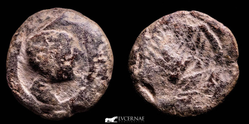 Hispania in Roman Republic times.

Lead Tessera (11,17 g. 22 mm) monetiform lead...