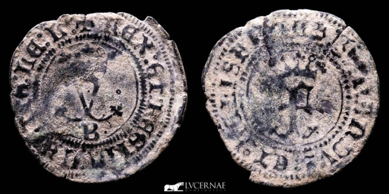 Spain - Catholic Kings (1474 - 1504) Blanca of cooper (1,14 g. 21 mm..). Burgos ...