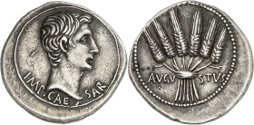EMPIRE ROMAIN - ROMAN
Auguste (27 av. J.-C. - 14 ap. J.-C.). Cistophore ND (24-20 av. J.-C.), Éphèse.
Av. IMP. CAE - SAR. Tête nue à droite. 
Rv. AVGV...