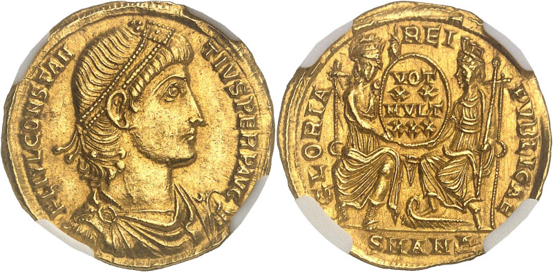 EMPIRE ROMAIN - ROMAN
Constance II (324-361). Solidus ND (347-355), Antioche, 4e...