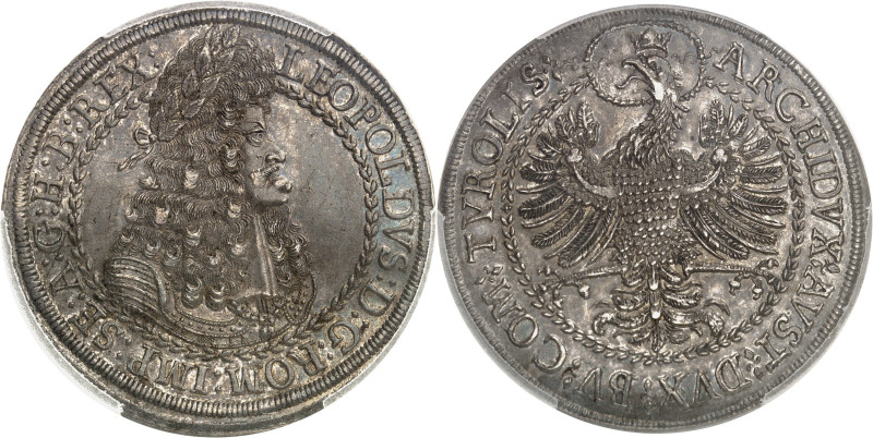 AUTRICHE - AUSTRIA
Léopold Ier (1657-1705). Double thaler ND (1686-1696), Hall.
...