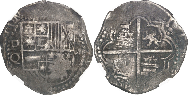 BOLIVIE - BOLIVIA
Philippe III (1598-1621). 8 réaux ND (1612-1616) Q, P, Potosi....